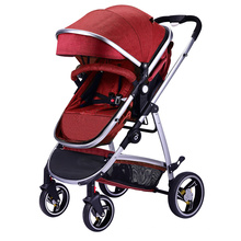 New Baby Stroller / Baby Carrier Foldable 3 in 1 Baby Pram / Foldable Luxury Travel Stroller Baby Walker Stroller